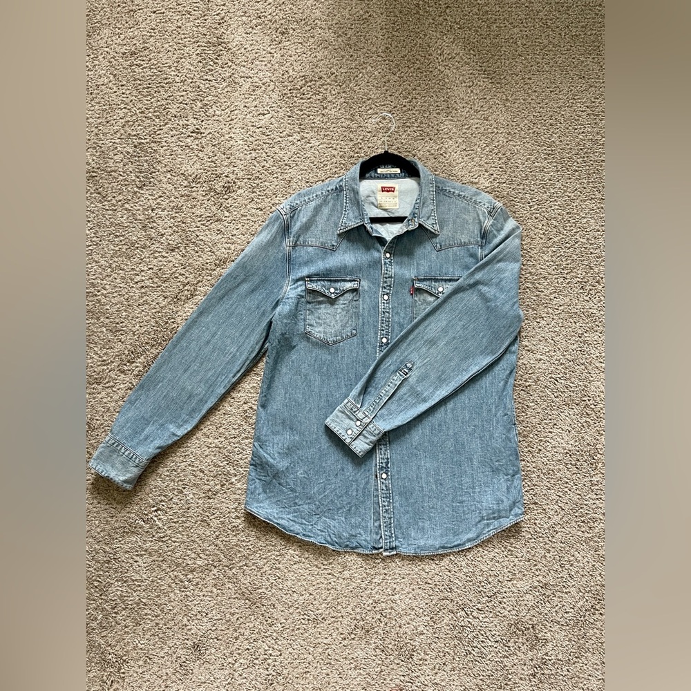 Levi's Light Blue Denim Shirt